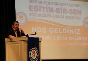 Eğitim Bir Sen Erzurum'da toplandı